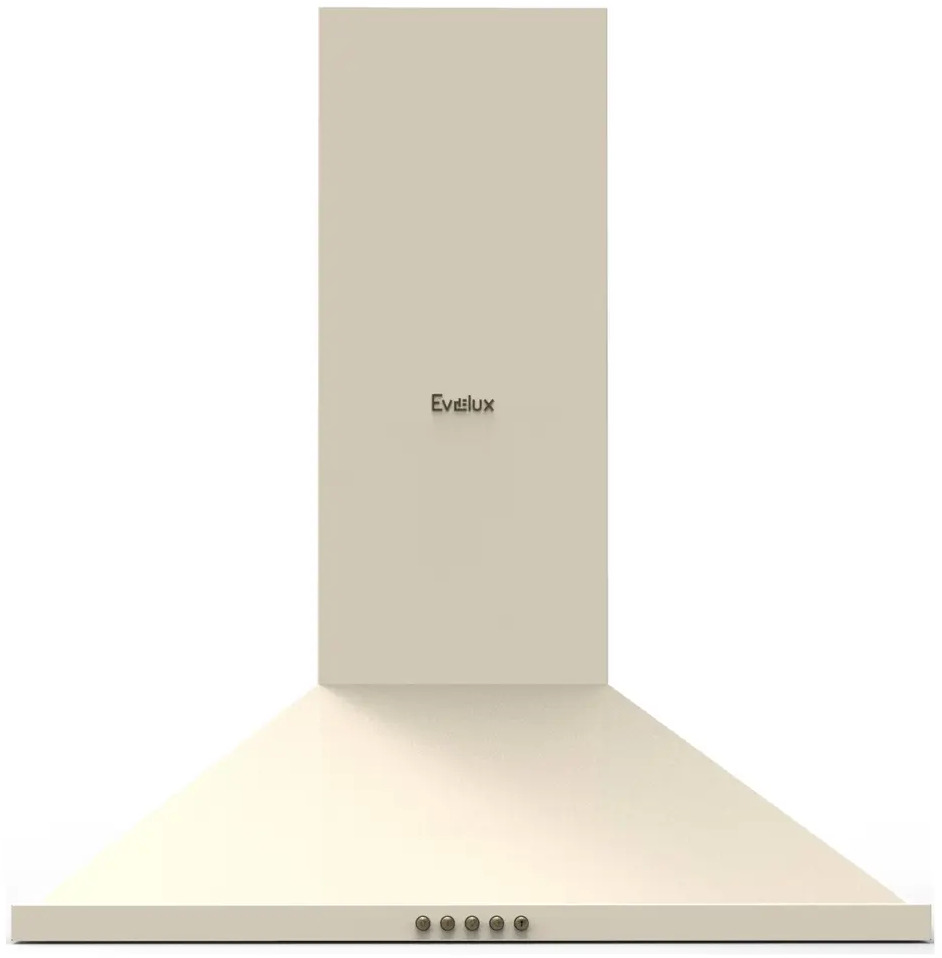 90623906 Вытяжка Evelux HUGGE 60 IR 60 см цвет бежевый STLM-0312579