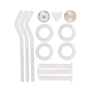 Монтажный комплект для радиатора MONLID 1"x3/4" сталь с кронштейном белый 10 шт.