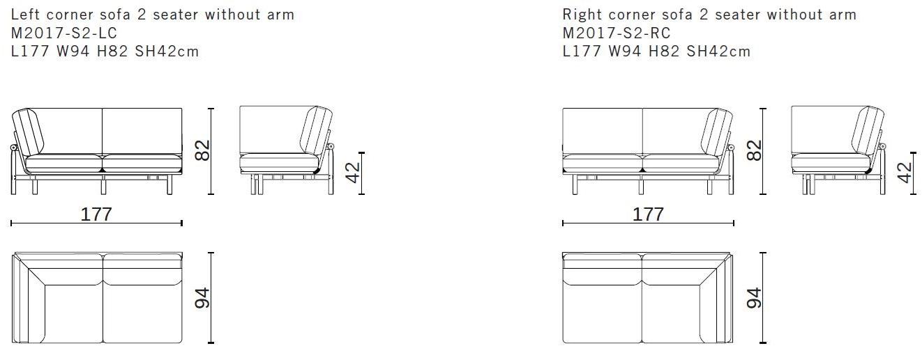 District Eight Модульный диван в дубе Stilt M2016  - Вид №17