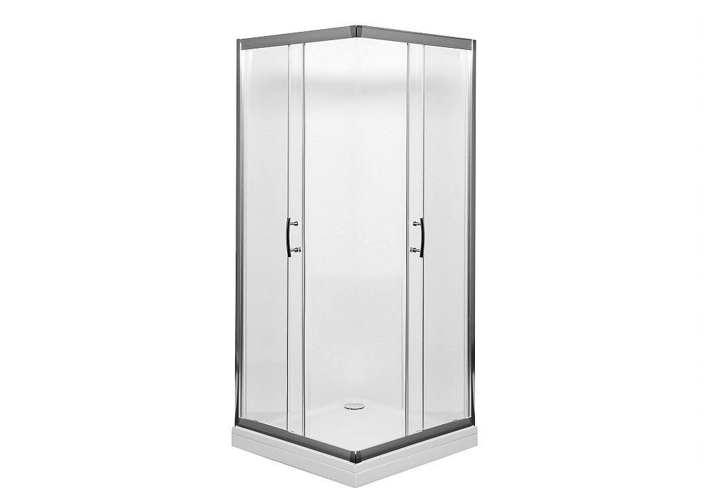 Душевой уголок Aquanet Alfa Cube NAA1142 100x100, прозрачное стекло 00185041 - Вид №2