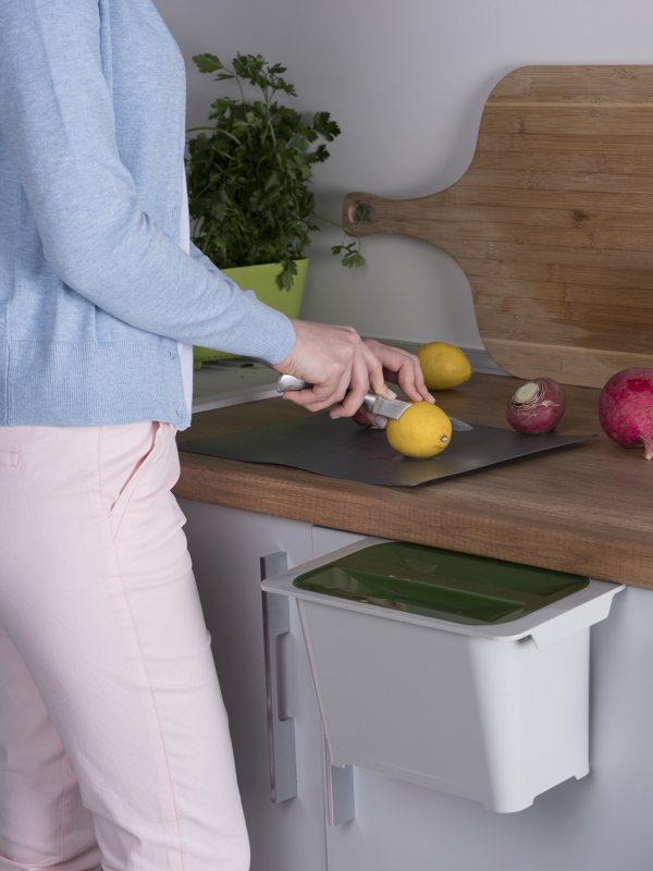 Контейнер для мусора на дверцу Eta 5 Light Grey NAVAKO 10059 - Вид №5