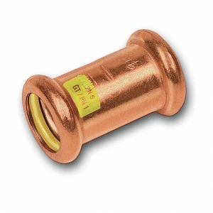 11027028 SANHA 10270 пресс-фитинг газ, медь, муфта ВПр-ВПр 28 мм