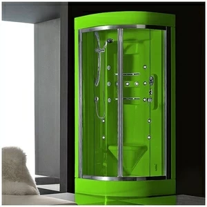 Душевая кабина Gruppo treesse Acquazzurra 90 STI-B7596D-S белая с гидромассажем угловая правая