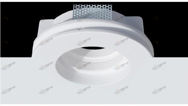 GESSO Встраиваемый в потолок держатель точечного светильника из гипса  806a 