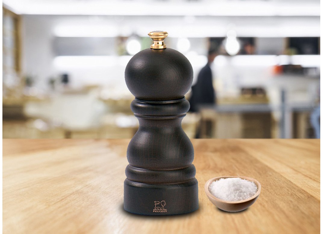 Мельница для соли шоколад 12 см Paris PEUGEOT ДИЗАЙНЕРСКИЕ 00-3952143 Коричневый  - Вид №3