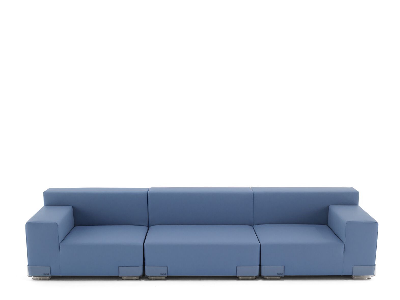 3-местный модульный съемный диван из искусственной кожи Kartell Plastics ARCH-00061055 - Вид №25