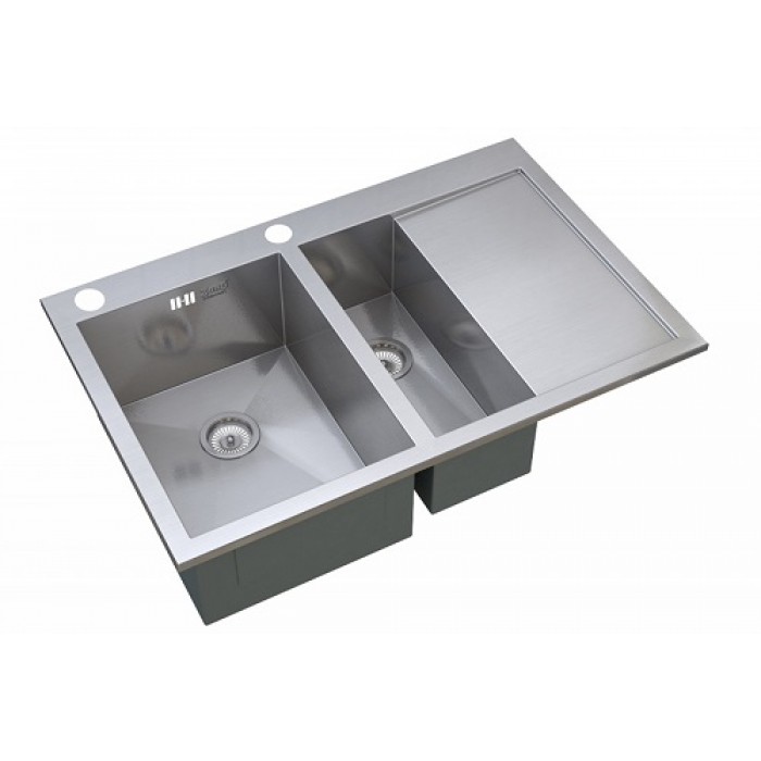 Zorg X-5178-2-L Мойка кухонная прямоугольная Zorg  - Вид №1