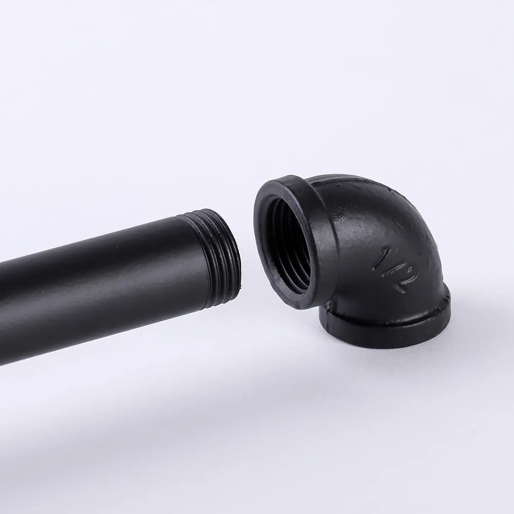 Комплект системы хранения Larvij PIPE08 7.5x100.5x8.5 см цвет черный STLM-2032167 - Вид №4