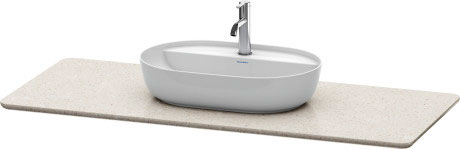 LU946602525 Luv Каменная кварцевая консоль Структура песочного кварцевого камня Duravit - Вид №2