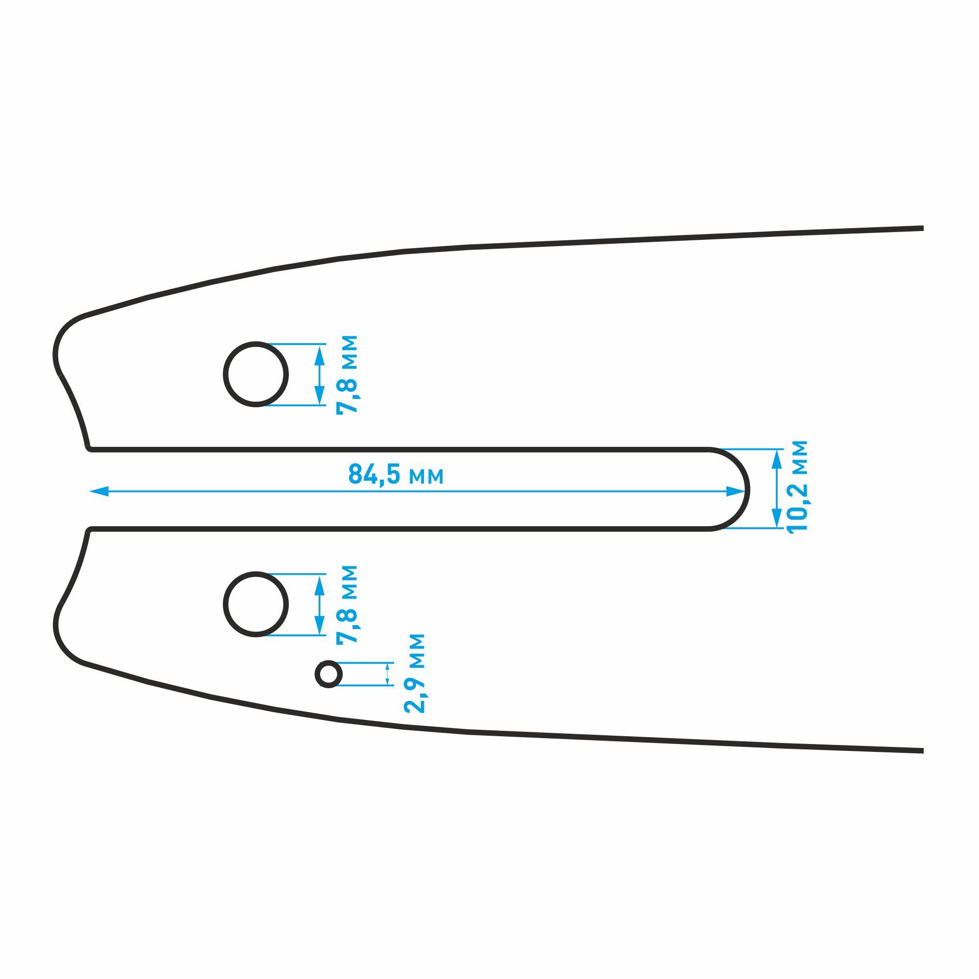 82961514 Шина для цепной пилы Rezer 403 L9K 16" 40 см STLM-0038347 Santreyd  - Вид №2