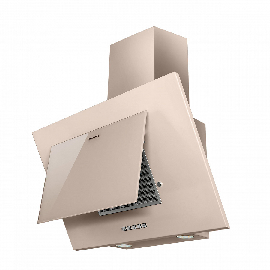 TOWER C 60 DARK BEIGE Вытяжка tower c 60 темно-бежевый/темно-бежевое стекло/ • тип: настенная• цвет: темно-бежевый• управление: кнопочное• ширина, мм: 600• полная потребляемая мощность, вт: 180• количество скоростей: 3• максимальная производительность, м3 Santreyd  - Вид №2