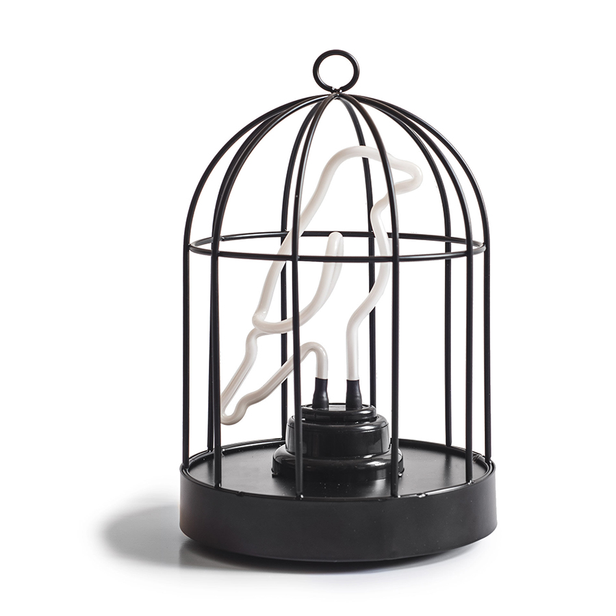 SK NEONBIRD1 Светильник неоновый bird in a cage Suck UK 