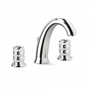 Группа раковины с 3 отверстиями, тройник 1/2 ”и выдвижной сливной набор 1” 1/4. DELUXE PRESTIGE NEWFORM Италия