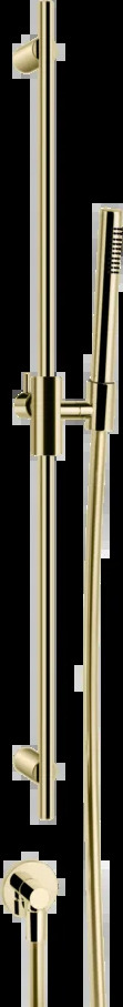Направляющая скольжения 70042 710 Gessi Ventaglio ЛАТУНЬ PVD