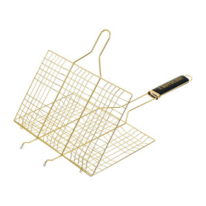 90496412 Решетка-гриль 61908 GOLD 33x22x2.5 cм BOYSCOUT STLM-0252771