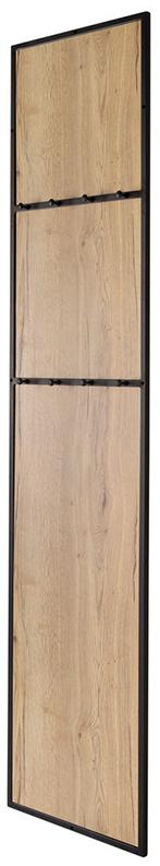 1791 Панель для прихожей с вешалкой Loft Дуб Натур R-HOME 4009303H_Натур - Вид №2