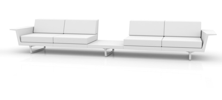 001539 Диван со столиком Vondom Flat