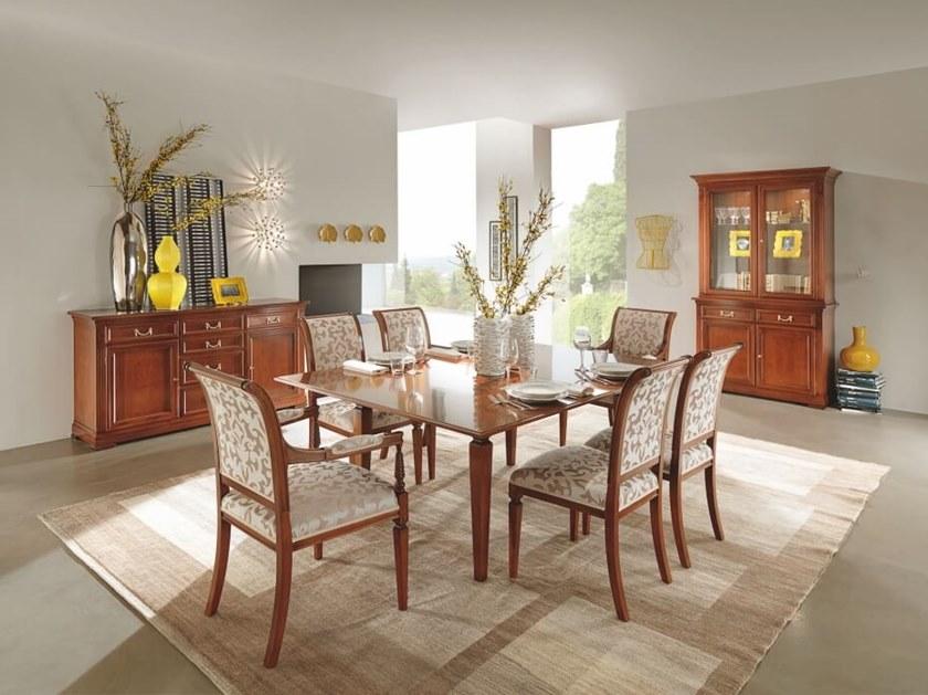 SELVA Стул из бука с подлокотниками Villa borghese 1371 - Вид №5