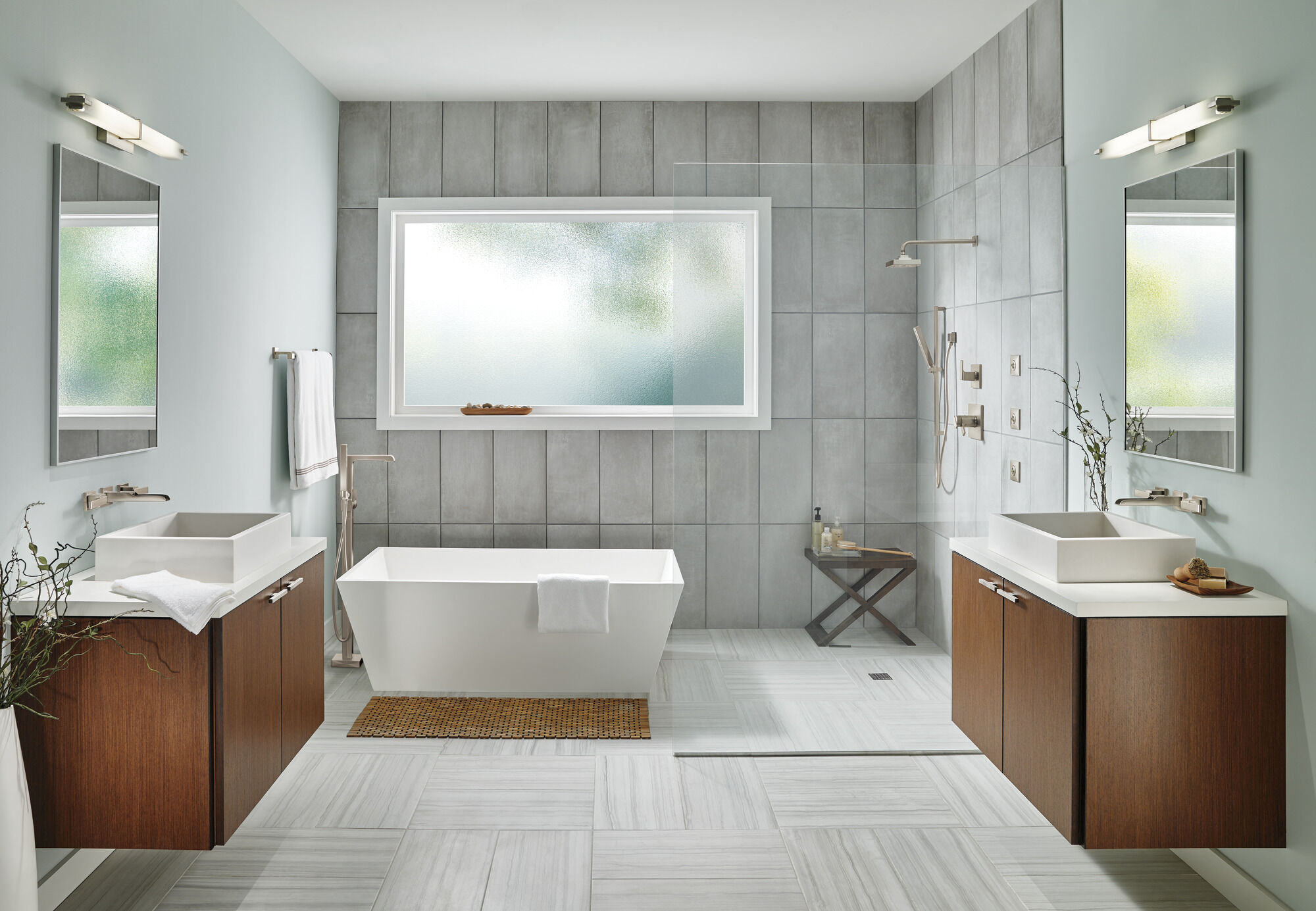 H2Okinetic® Ручной душ с раздвижной штангой с одинарной настройкой Delta Faucet 51579-RB - Вид №3