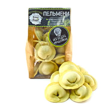 Пельмени из бедра индейки Честная кухня Хочу Ещё 450 г Santreyd 23618 - Вид №1