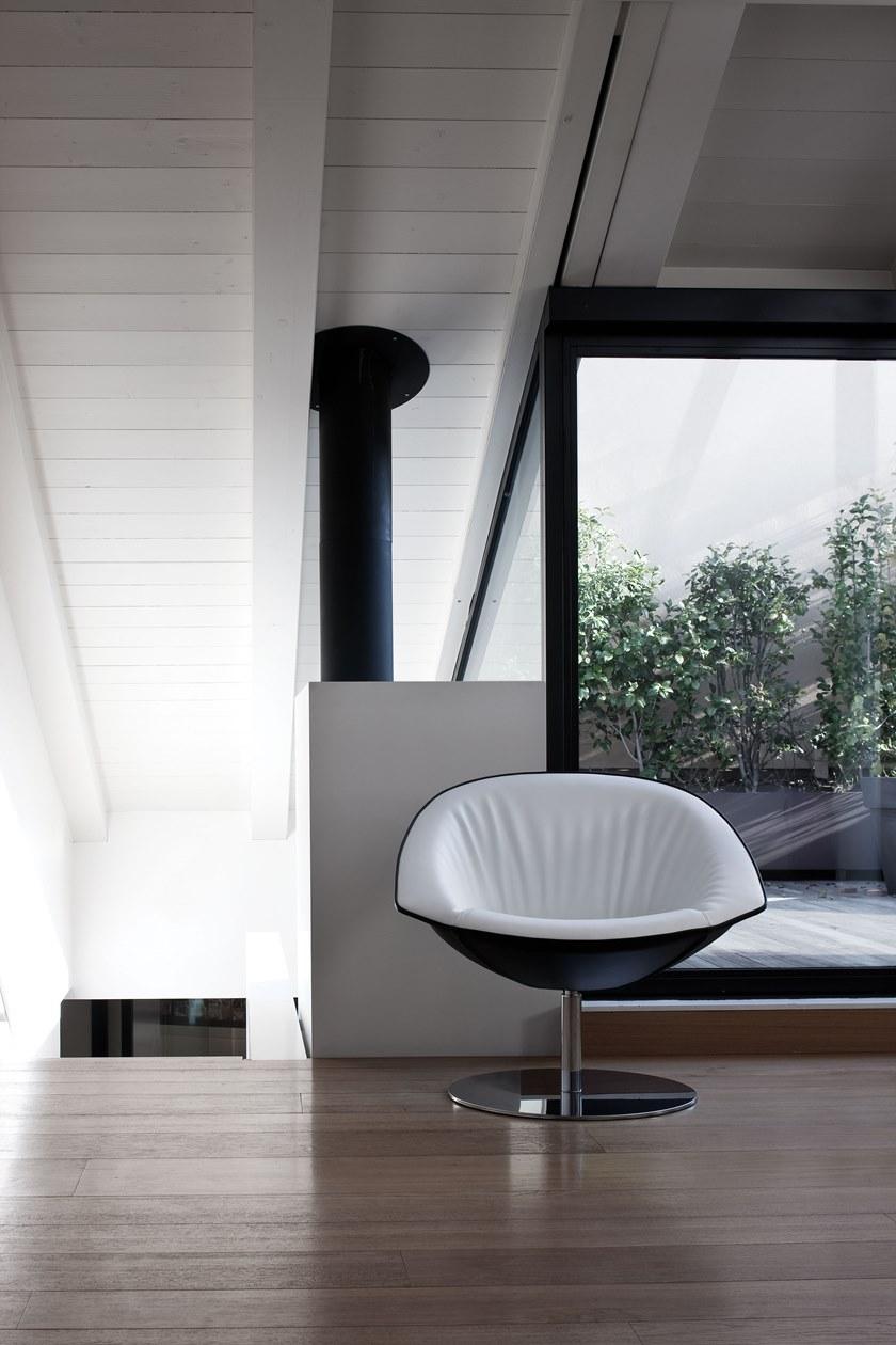 Kastel Поворотное кожаное кресло с подлокотниками sun-id-1394142 - Вид №1