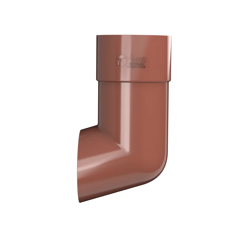 Отвод для трубы 82 мм цвет красный ТЕХНОНИКОЛЬ STLM-2032023