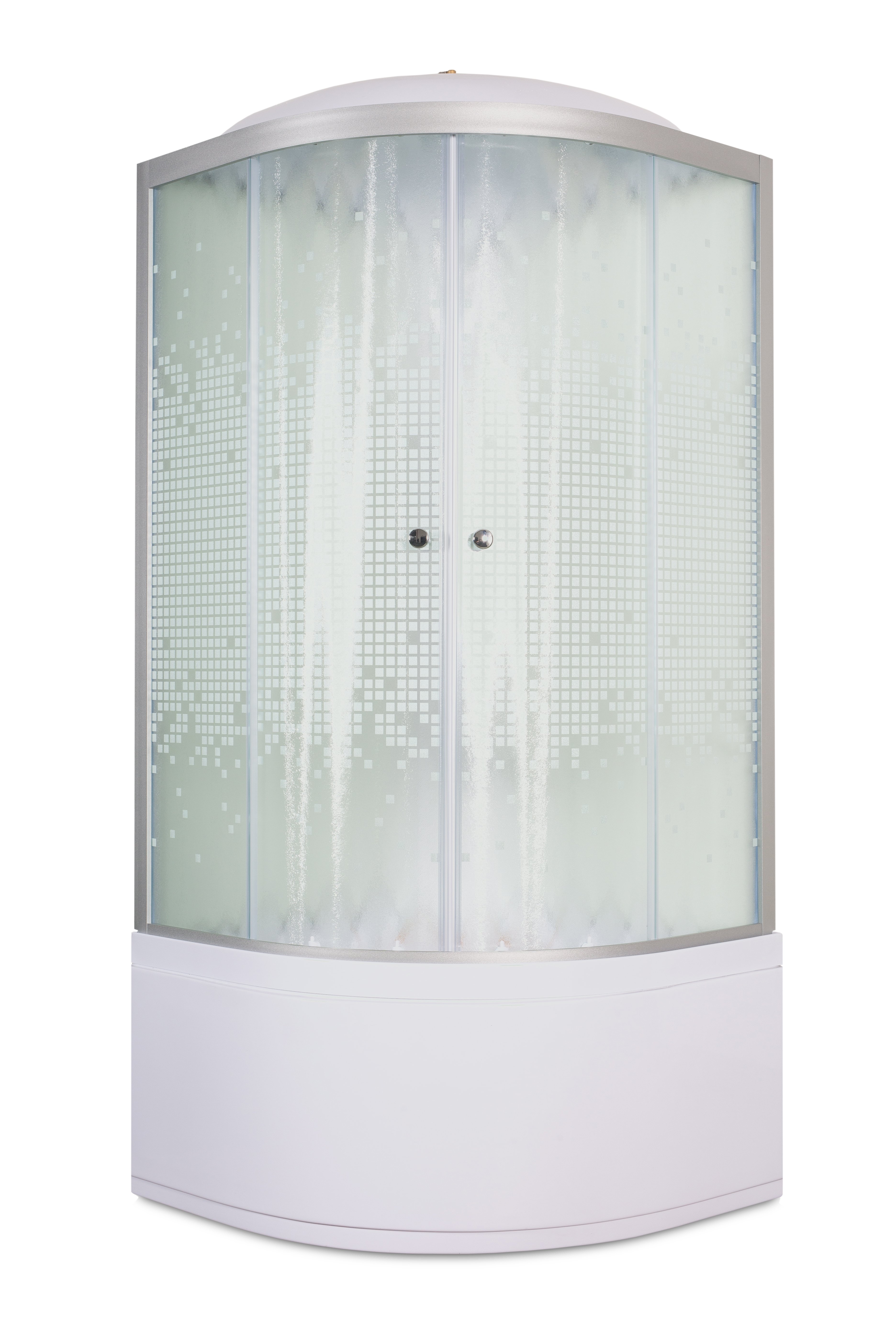 BМ1590 с гм. и эл. BLACK Душевая кабина DETO Серия ВМ L 980 с гм. и эл. - Вид №26