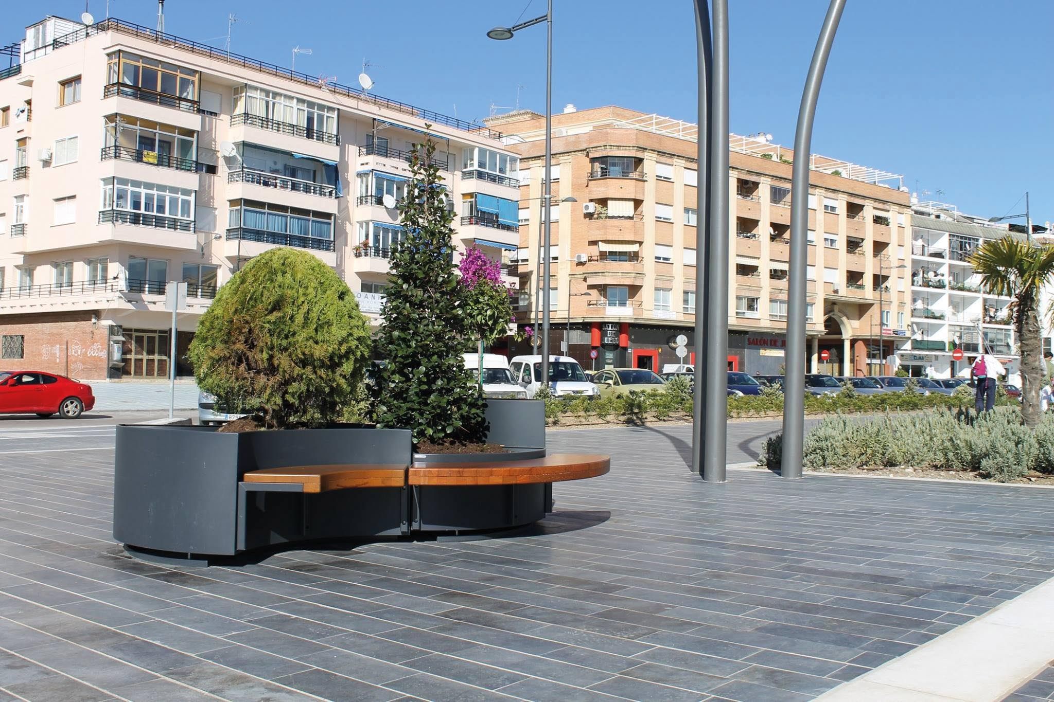 Стальная плантатор Metalco FLÒ ARCH-00035585 - Вид №5