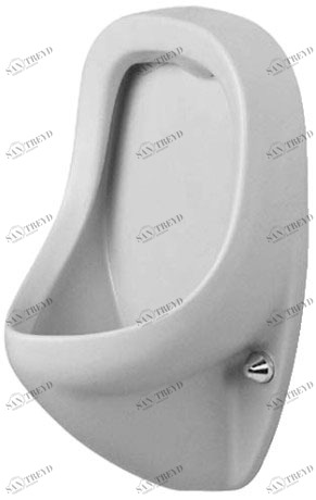 0847370007 Настенный писсуар, уринал с мушкой Duravit 