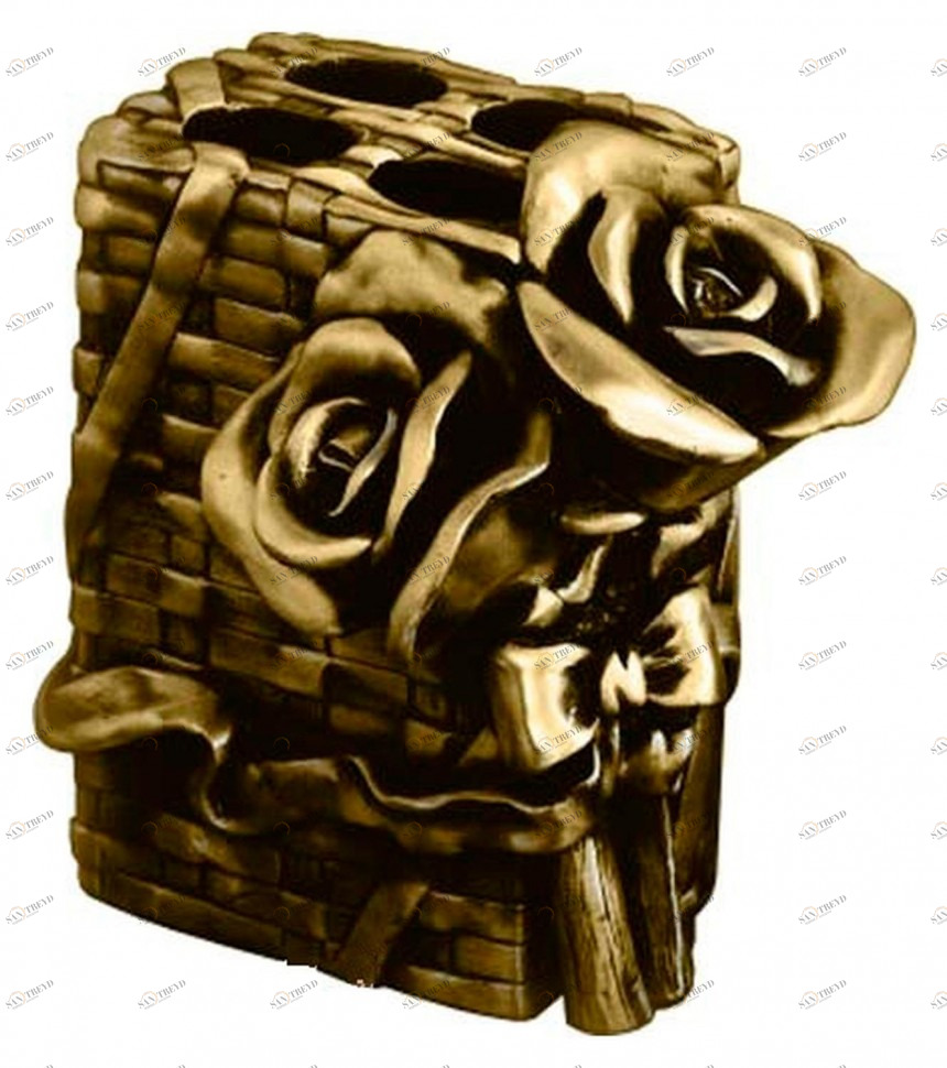 Подставка для зубных щеток ART&MAX ROSE AM-B-0091B-B