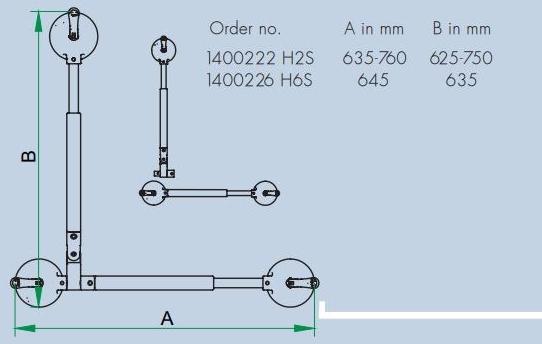 Mobeli Угловая ручка на присоске  14002 6h6s  - Вид №10