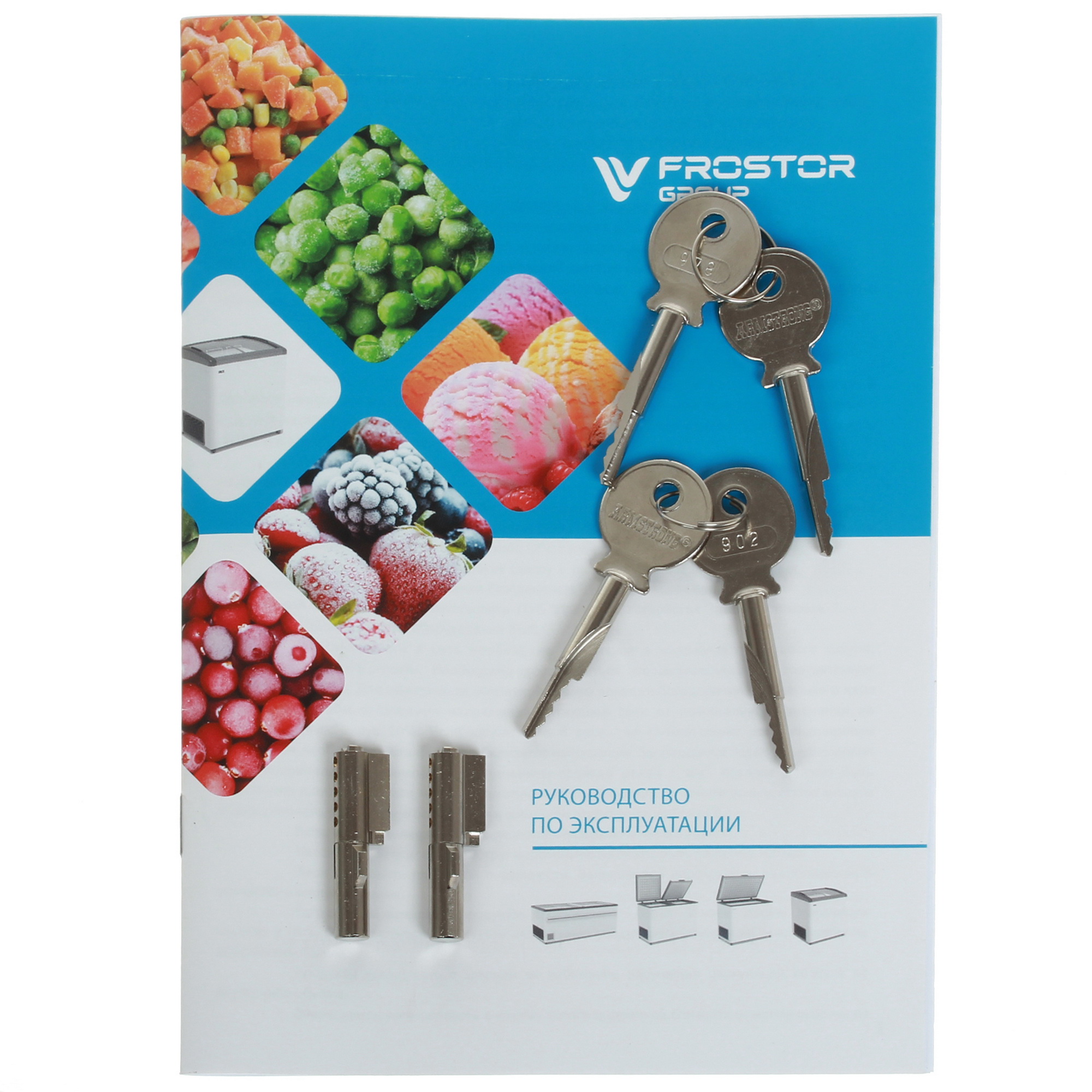 1229617 Морозильный ларь Frostor Gellar FG 775 E белый, серый STDN-0113066 - Вид №7