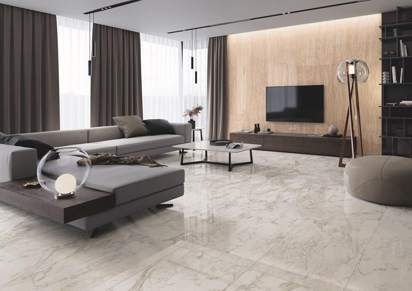 Casalgrande Padana Настенная / напольная плитка с эффектом мрамора Granitoker sun-id-1371471 - Вид №15