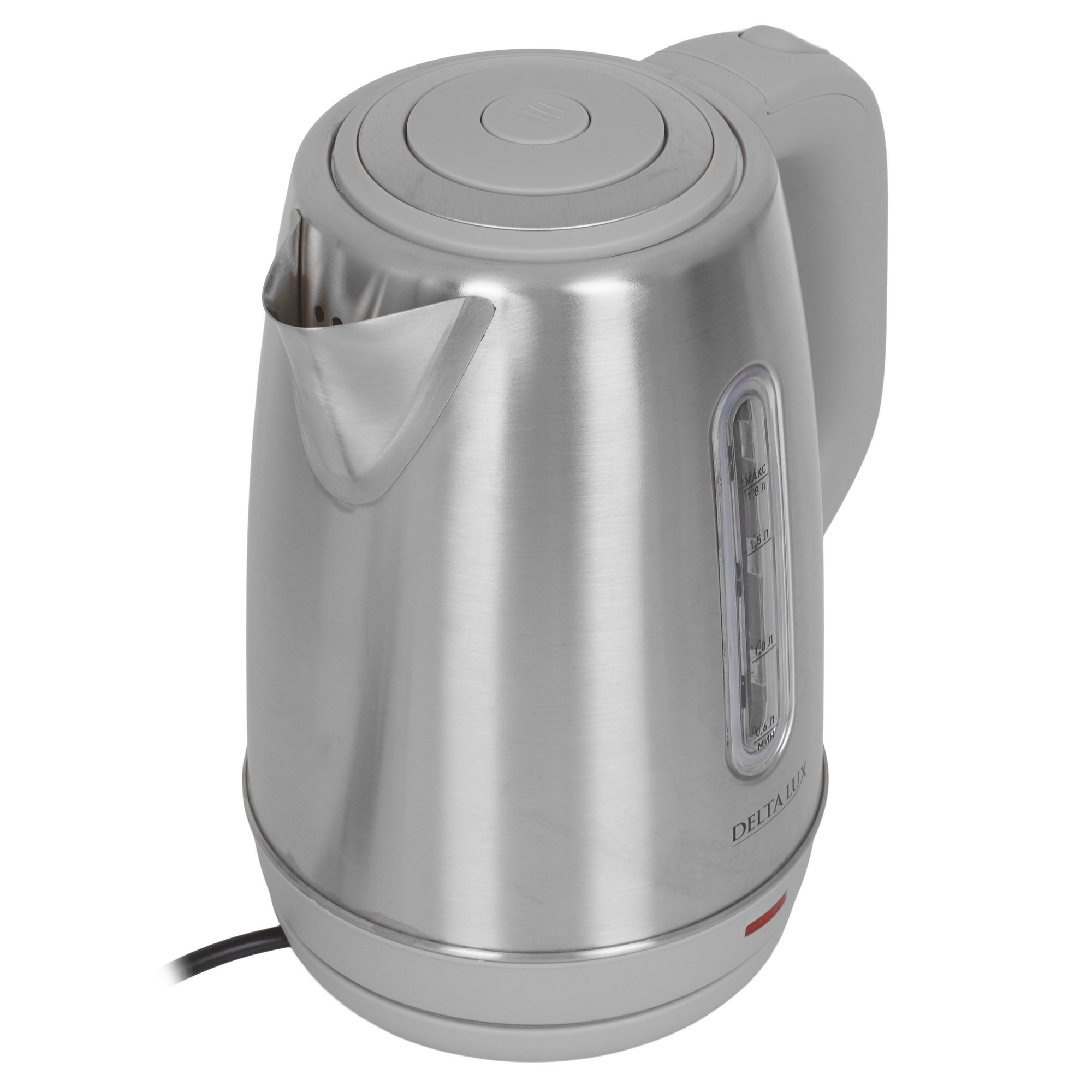 9233366 Электрочайник DELTA LUX DE-1015 серый STDN-0037118 - Вид №2