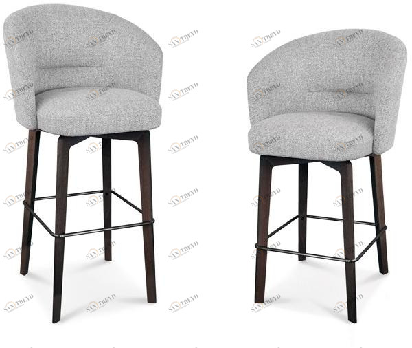 Minotti Табурет высокий тканевый с подлокотниками Amélie Amelie sun-id-1446692