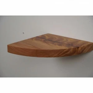 Полочка угловая из массива карагача CORNERSHELF-200K Белый