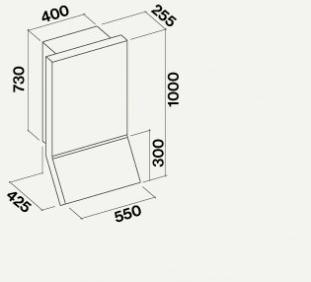 Falmec Настенная вытяжка из нержавеющей стали со встроенной подсветкой Design+ sun-id-1370571 - Вид №3