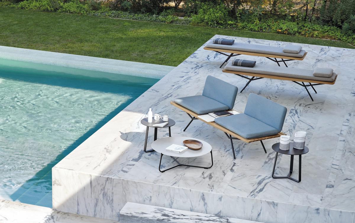 Журнальные столики pcsts белые f8 ⌀100см Manutti Mood MNST658 - Вид №44