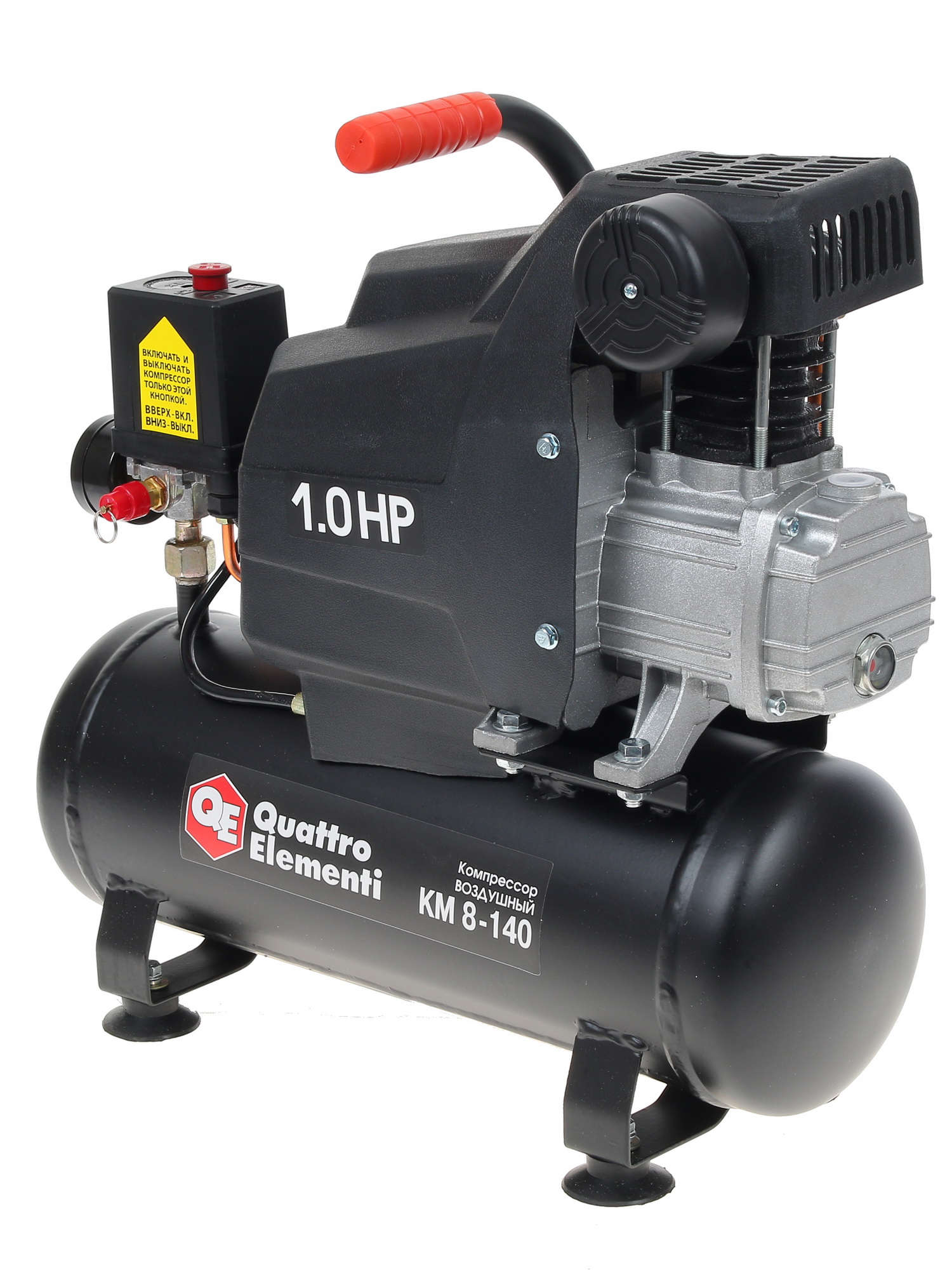 Компрессор поршневой масляный Quattro Elementi KM 8-140 248-450 1167346 STDN-0054901 - Вид №2