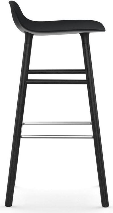 603220 Барный стул 75 cm Black Black Normann Copenhagen Form - Вид №2