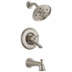 T17494-SS Monitor® 17 Series H2Okinetic® для ванны и душа Delta Faucet Linden Нержавеющая сталь
