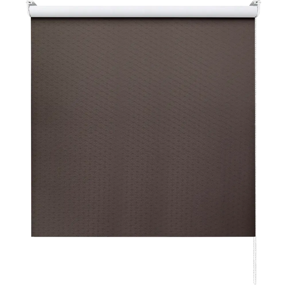 Штора рулонная блэкаут Ромб 140x175 см коричневая 83815398 STLM-2050247 ЭСКАР 