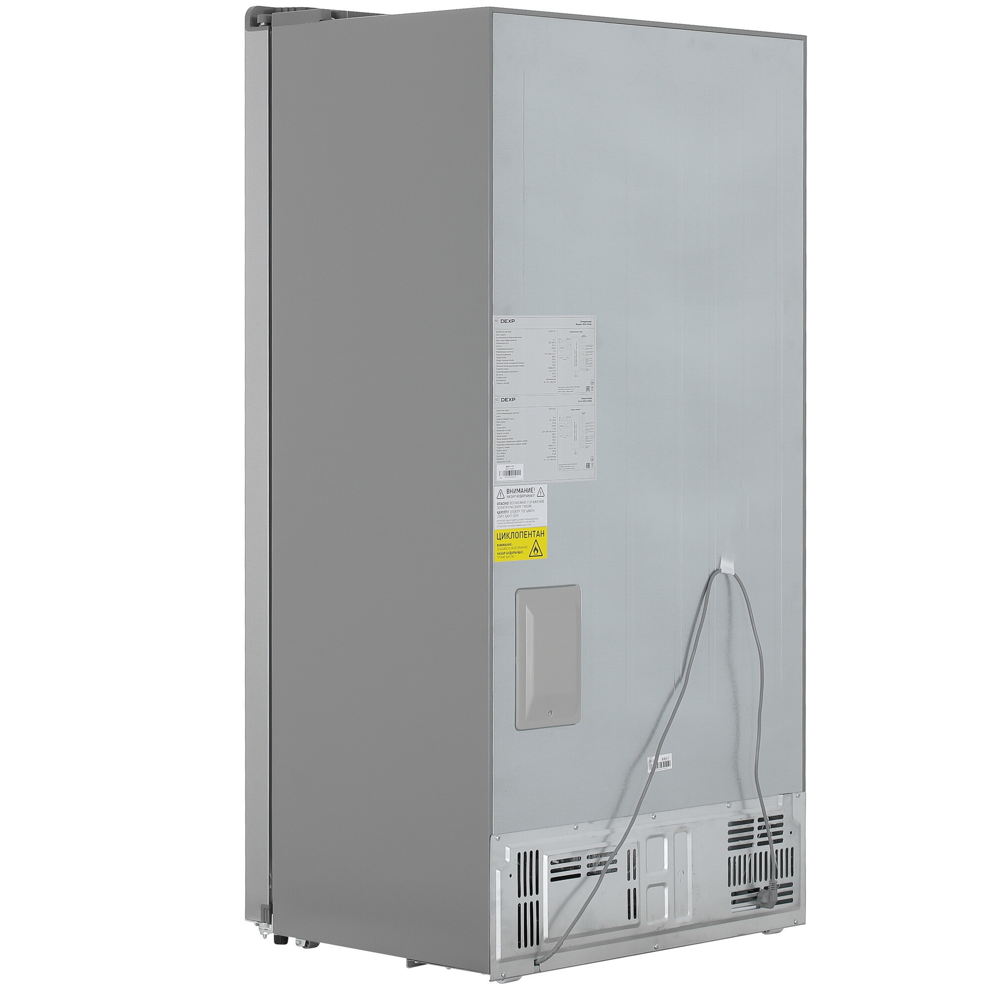 5400705 Холодильник Side by Side   DEXP SBS4-59AKA серебристый STDN-0010939 - Вид №4