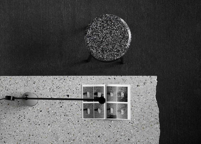 Bentu Design Барный стул венецианский терраццо с подставкой для ног Ding C223440-c223450  - Вид №3