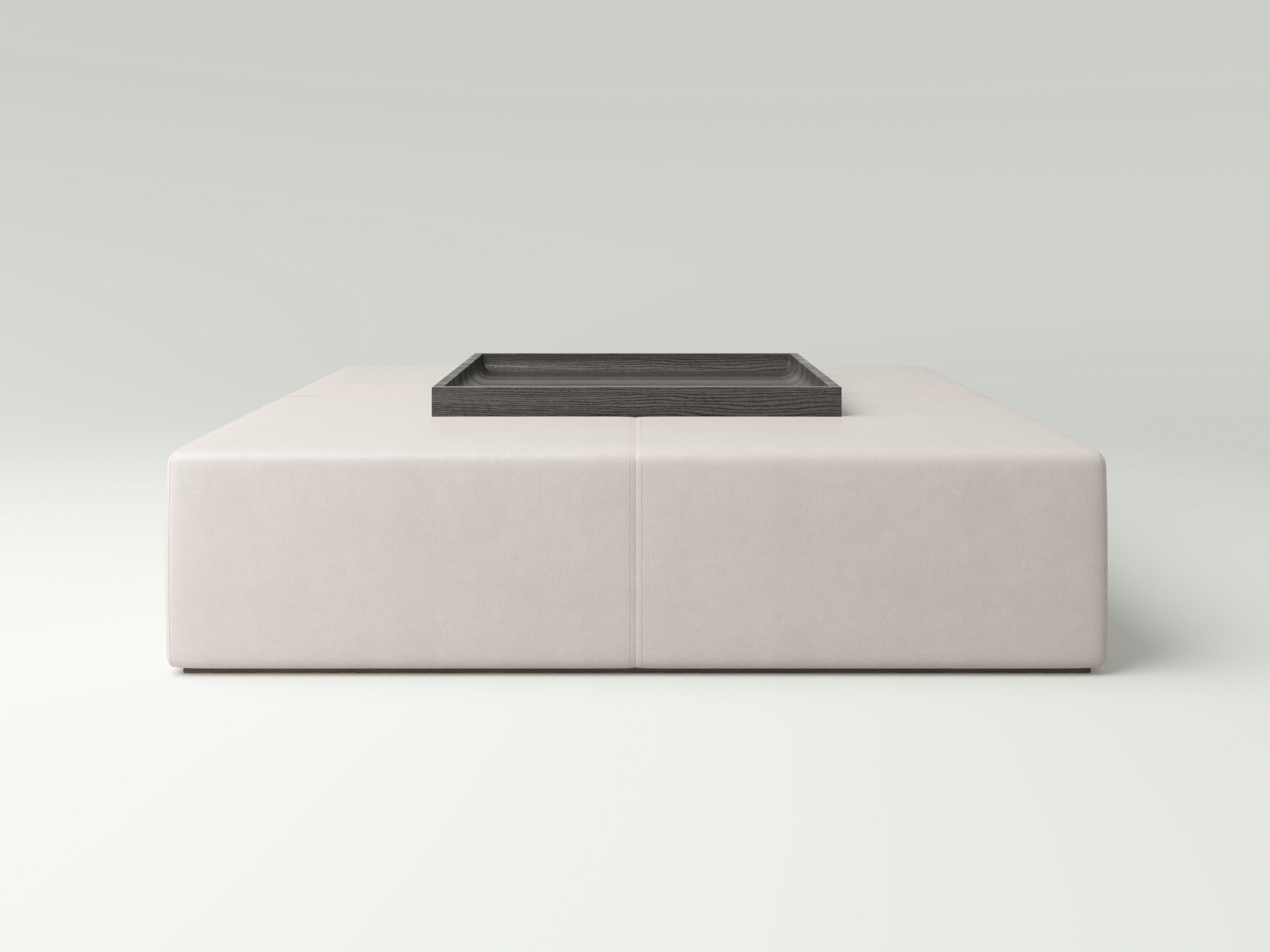 Кожаный журнальный столик с подносом NITZAN HOME DALITH ARCH-00099335 - Вид №1