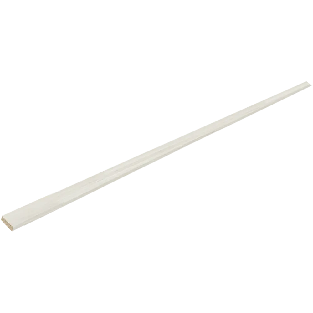 Планка притворная Нова 2070x32x10 мм ПВХ ламинация цвет ясень ривьера крем CASAPORTE STLM-2053236 - Вид №1