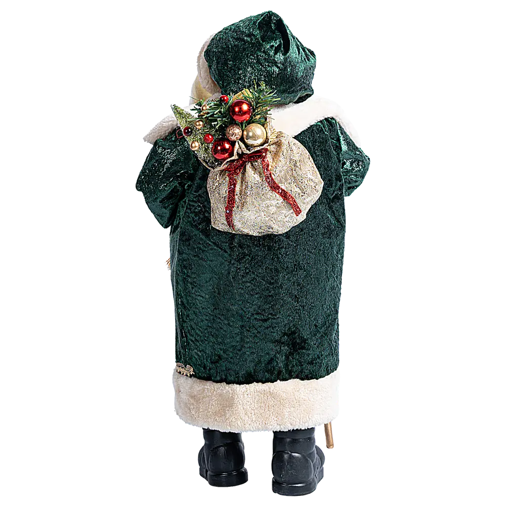 89368039 Декоративная фигура Санта с посохом 22x36 см STLM-1419050 Santreyd Christmas - Вид №4
