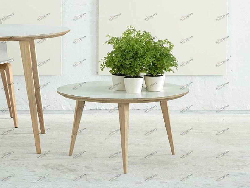 ONDARRETA Круглый деревянный журнальный столик Bob sun-id-1441970