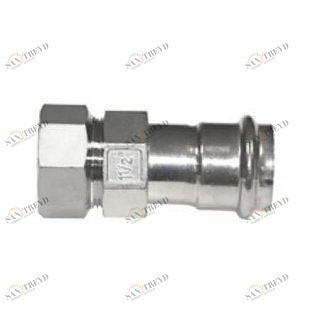 Муфта разборная H-пресс 42 x 1 1/2" нержавеющая сталь IBP PS4331G0421200