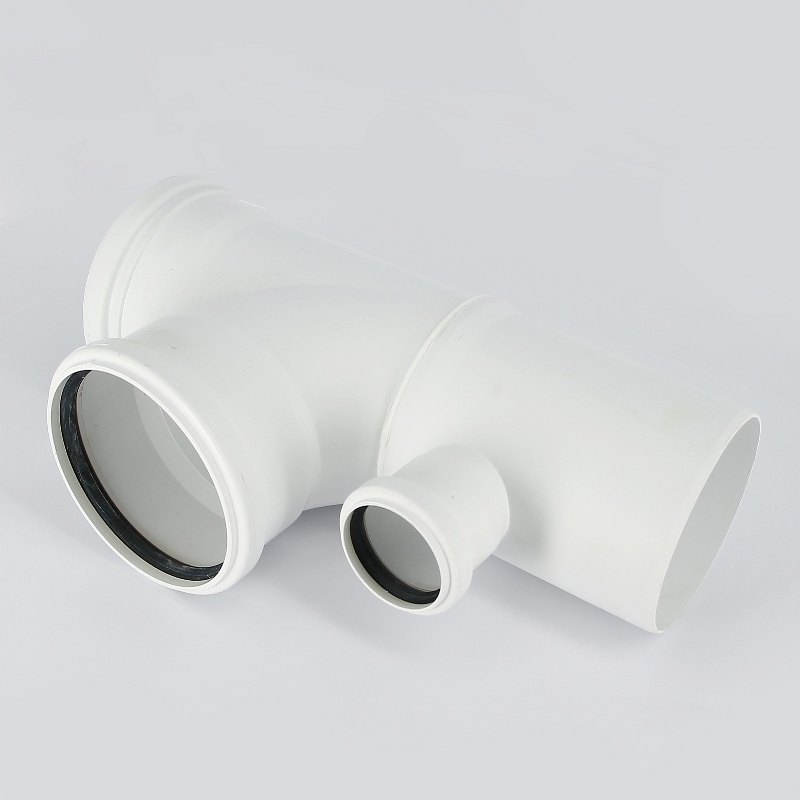 Крестовина 87° Raupiano Plus REHAU с параллельными отводами 110/110/50 100929